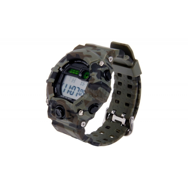 RELOJ TACTICO DIGITAL CAMUFLAJE DELTA TACTICS DTTW003