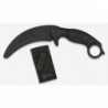 Cuchillo Entrenamiento K25 Negro. H:10.6