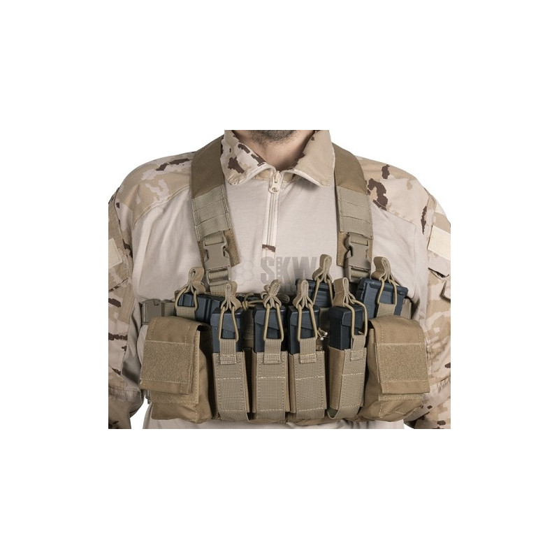 CHEST RIG FORCE MK1 COYOTE DELTA TACTICS CHEST RIG FORCE MK1 COYOTE DELTA TACTICS