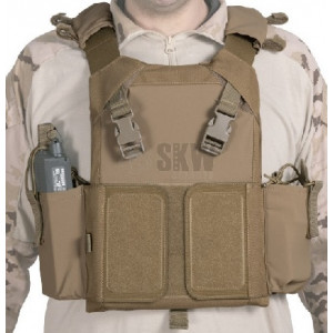 PLATE CARRIER FORCE MK2 COYOTE CHALECO DELTA TACTICS