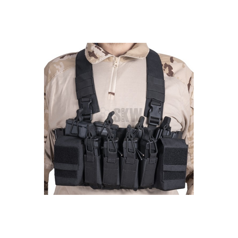 CHEST RIG FORCE MK1 BLACK DELTA TACTICS