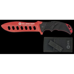 cuchillo k25 entrenamiento. h: 15
rojo