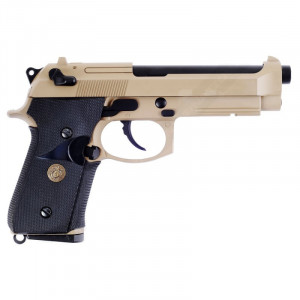 PISTOLA GBB M9A1 BERETTA TAN WE