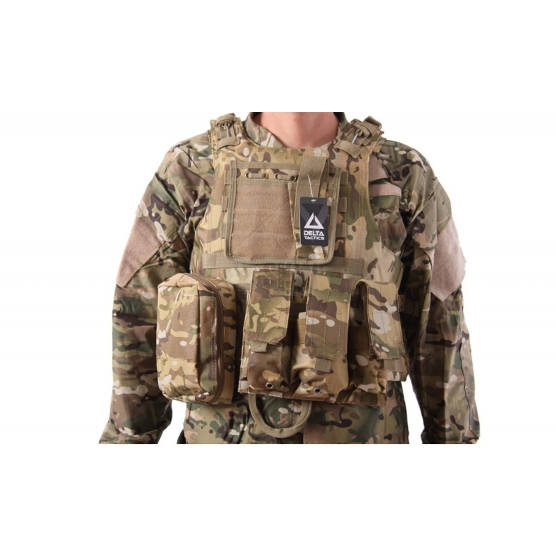 CHALECO TÁCTICO FSBE plate carrier v07 MULTICAM DELTA TACTICS