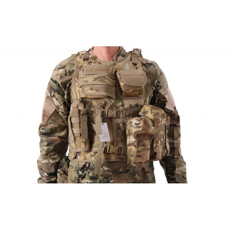 CHALECO MOI MULTICAM DELTA TACTICS V13