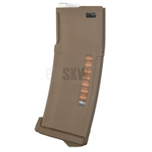 CARGADOR M4 M16 POLIMERO AEG 150 RDS TAN SAIGO