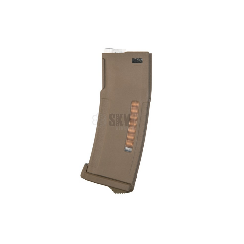 CARGADOR M4 M16 POLIMERO AEG 150 RDS TAN SAIGO