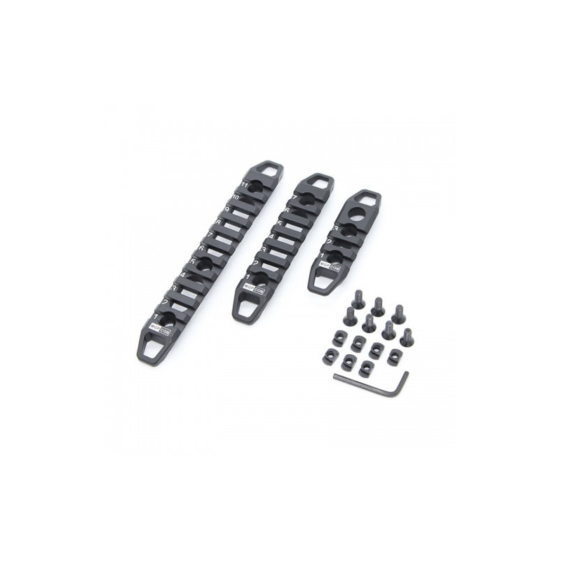 JUEGO RAILES PICATINNY M-LOCK/KEYMOD