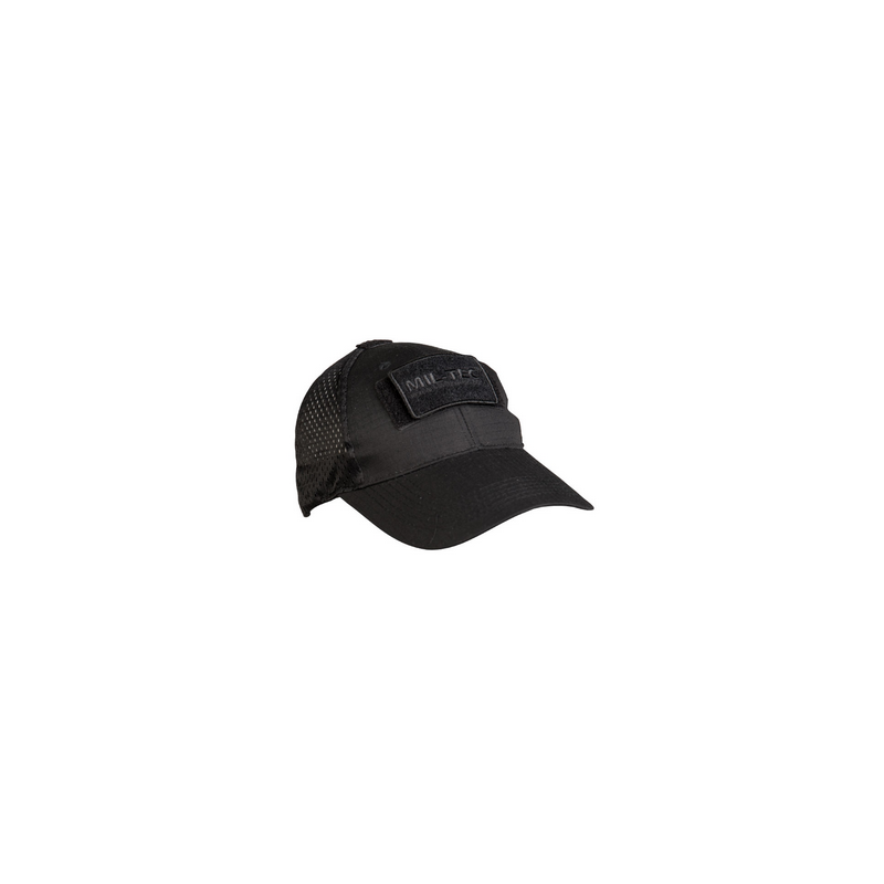 BLACK NET BASEBALL CAP