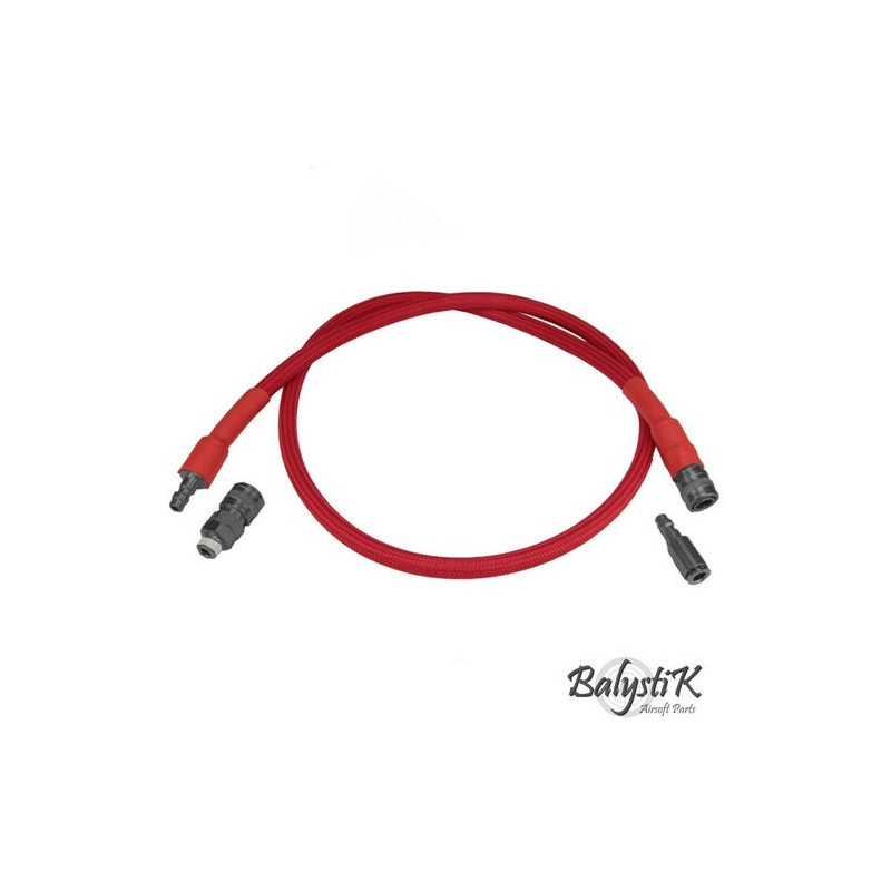 Balystik Deluxe Remote Line for HPA Regulator - RED