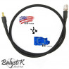 Balystik Deluxe Line Adapter US-EU - BLACK