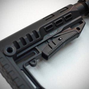 WOLVERINE AIRSOFT MTW BILLET TACTICAL WITH 14.5" BARREL AND 13" RAIL, STANDARD ELECTRONICS (GEN 3)