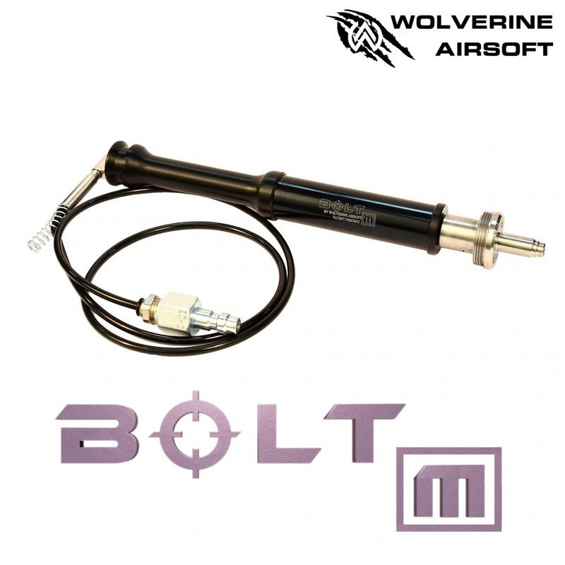 WOLVERINE AIRSOFT BOLT M SNIPER RIFLE CONVERSION KIT, INCLUDES TM VSR10 CYLINDER HEAD