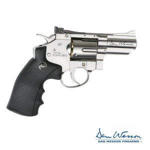 Revolver Dan Wesson 2,5" Silver - 4,5 mm Co2 Bbs