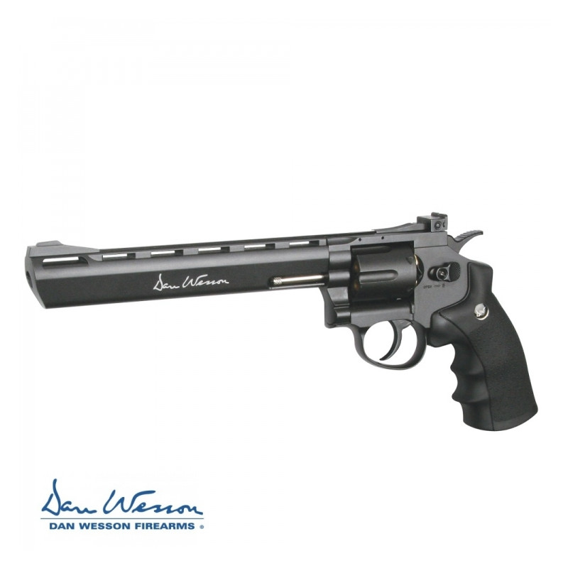 Revolver Dan Wesson 8" Black - 4,5 mm Co2 Bbs