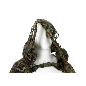 Sniper Bolero Plain GHILLIE HOOD Flecktarn INVADER GEAR