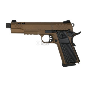 PISTOLA CO2 BLOW BACK RUDIS V ACTA NON VERBA BRONZE SECUTOR ARMS