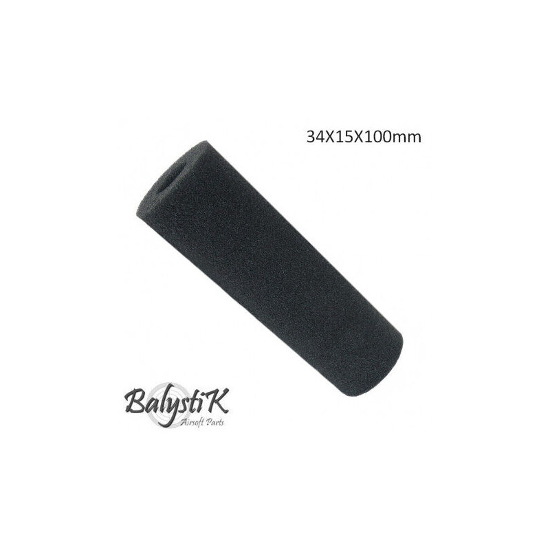 BALYSTIK SILENCER FOAM 34X15X100MM