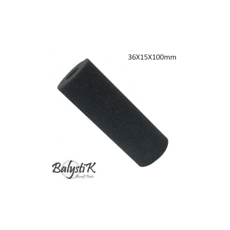 BALYSTIK SILENCER FOAM 36X15X100MM