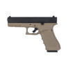 GLOCK 17 GEN4 NEGRA/TAN PISTOLA GBB WE-G001B-TAN WE