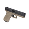 GLOCK 17 GEN4 NEGRA/TAN PISTOLA GBB WE-G001B-TAN WE