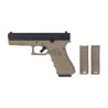 GLOCK 17 GEN4 NEGRA/TAN PISTOLA GBB WE-G001B-TAN WE