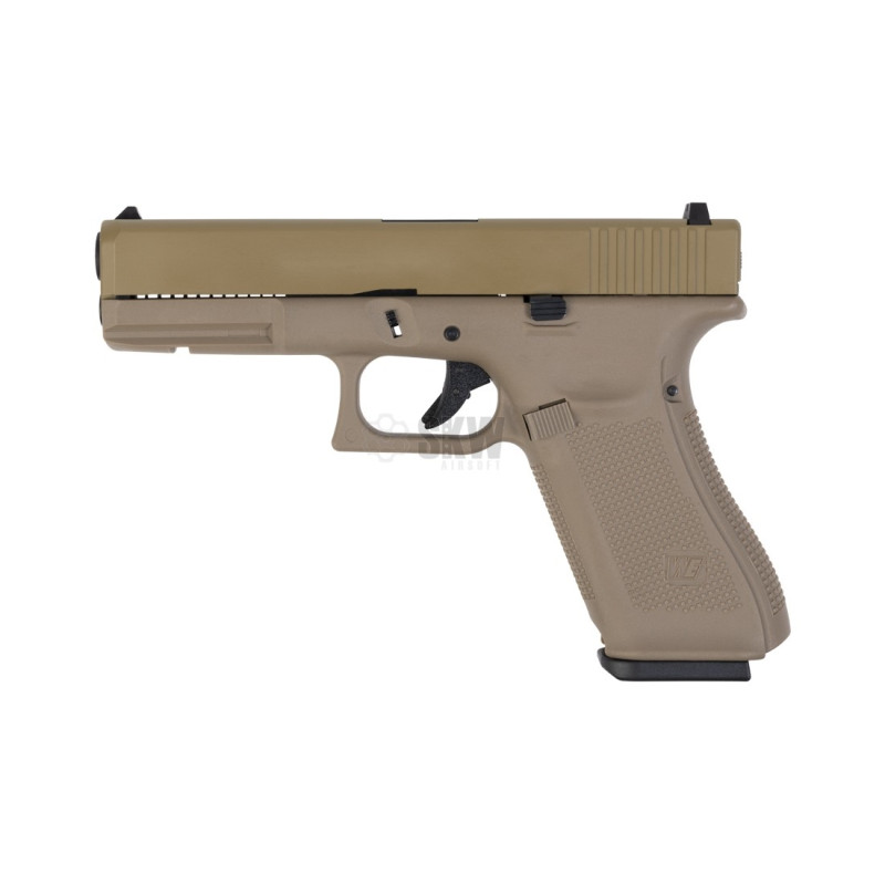 GLOCK 17 GEN5 PISTOLA TAN GBB WE-G001VB-TAN WE