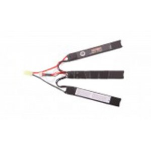 BATERIA LIPO 11.1V 1300MAH 15C DUEL CODE.