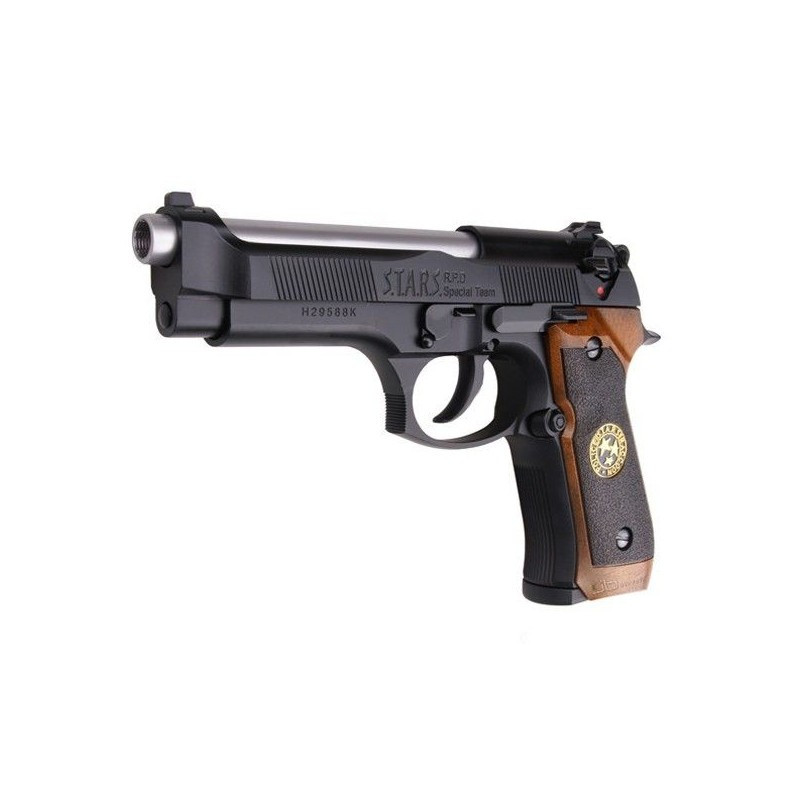 BIOHAZARD M92 SAMURAI EDGE PISTOLA GBB BROWN WE