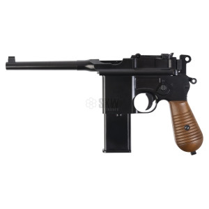 PISTOLA DE GAS GBB MAUSER C96 WE 712 AIRSOFT 6mm