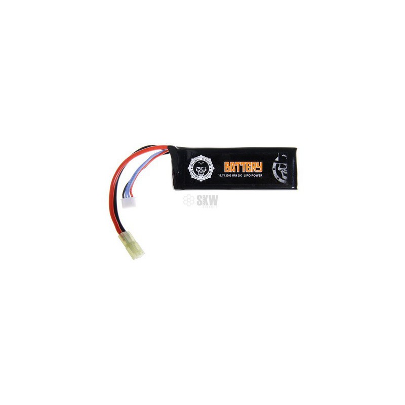 BATERIA LIPO 11.1V 2200 MAH 20C DUEL CODE