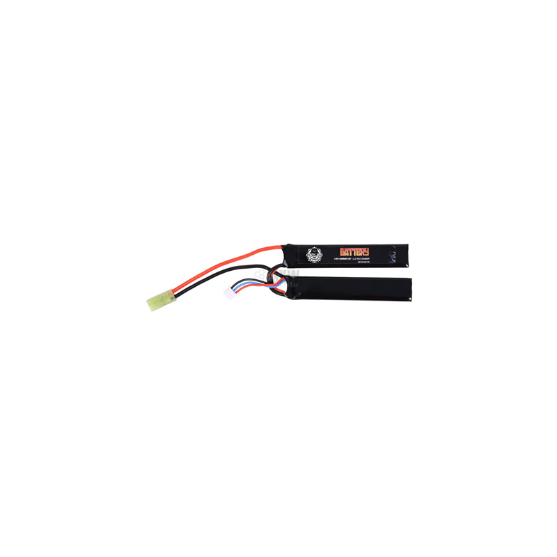 BATERIA LIPO 7.4V 1100MAH 25C (2PC) DUEL CODE