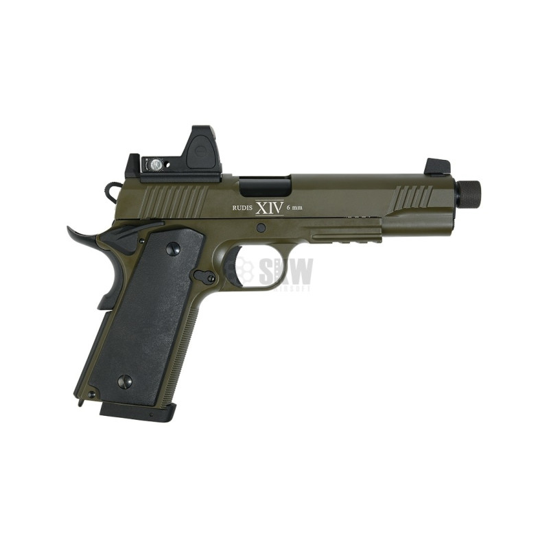 PISTOLA CO2 BLOW BACK RUDIS MAGNA XIV OD SECUTOR ARMS PISTOLA CO2 BLOW BACK RUDIS MAGNA XIV OD SECUTOR ARMS