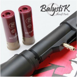 Balystik HPA male connector for SECUTOR shotgun...