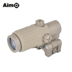 3X G33 MAGNIFIER PARA RED DOT - TAN AIM-O