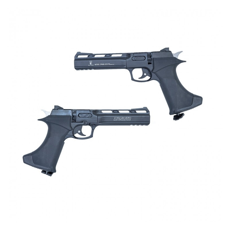 Pistola Zasdar CP400 Co2 multi-tiro cal. 4,5 mm Balines