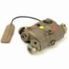 AN/PEQ-15 LASER ROJO Y LINTERNA TAN ELEMENT