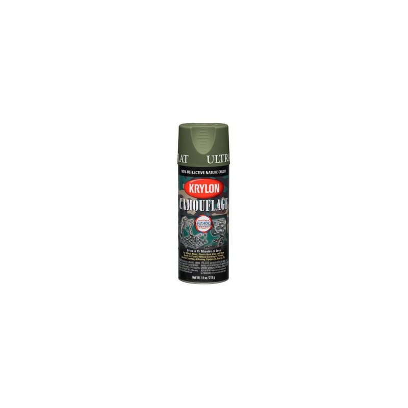 PINTURA CAMUFLAJE FUSHION TECHNOLOGY KRYLON LIGHT GREEN.