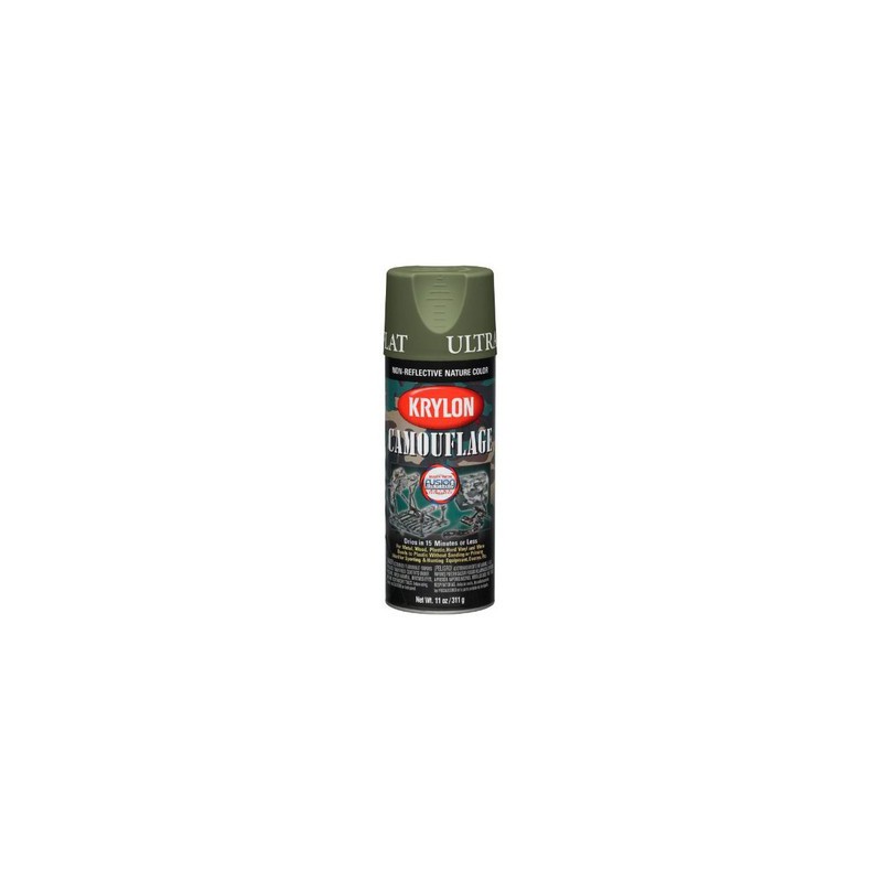 PINTURA CAMUFLAJE FUSHION TECHNOLOGY KRYLON LIGHT GREEN.