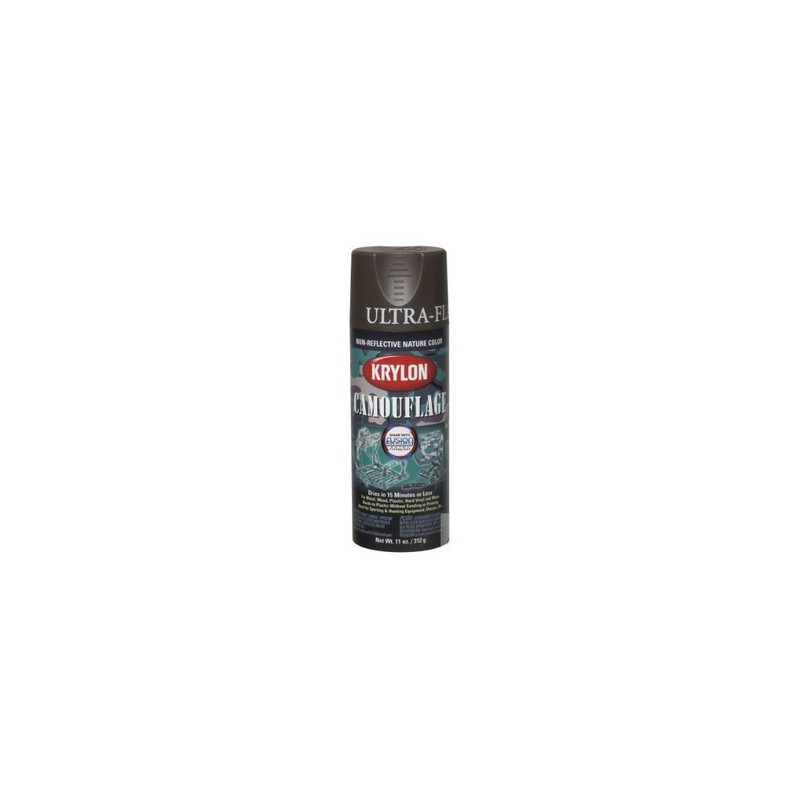 PINTURA CAMUFLAJE FUSHION TECHNOLOGY KRYLON BROWN.