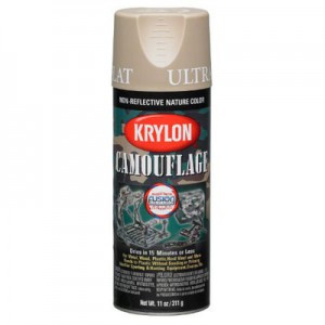 PINTURA CAMUFLAJE FUSHION TECHNOLOGY KRYLON SAND.