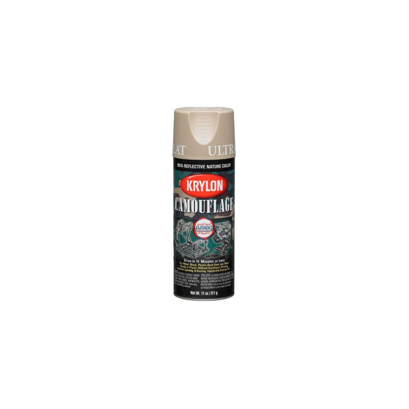 PINTURA CAMUFLAJE FUSHION TECHNOLOGY KRYLON SAND.