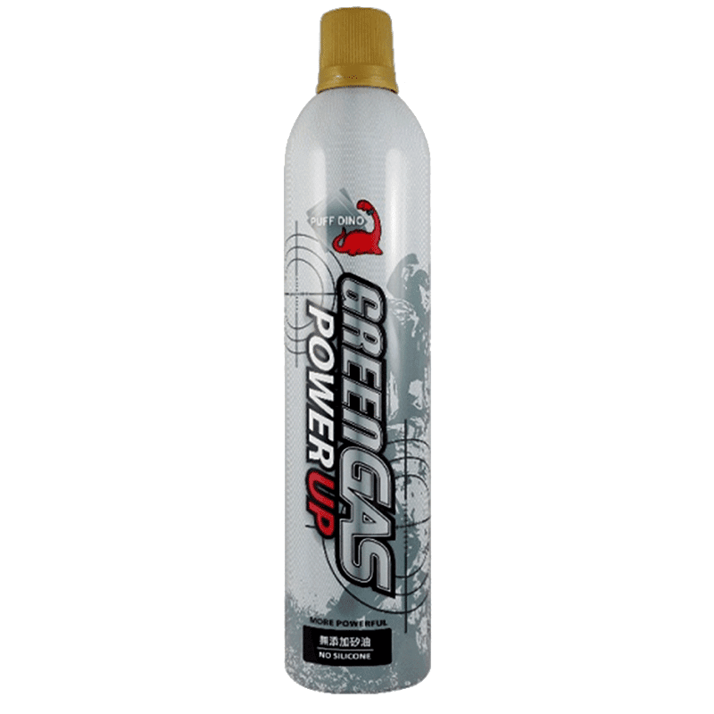 PUFF DINO GREEN GAS POWER UP 14KG PURE 560ML PDGG5A PUFF DINO GREEN GAS POWER UP 14KG PURE 560ML PDGG5A