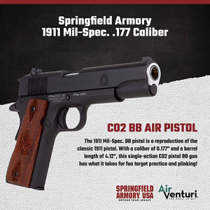 Springfield Armory 1911 Mil-Spec. CO2 4,5mm FULL METAL BLOW BACK