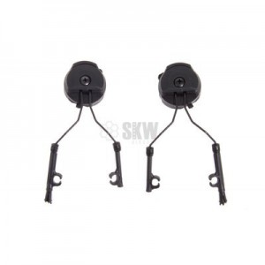 SISTEMA ANCLAJE CASCO ZCOMT PARA AURICULARES COLOR NEGRO