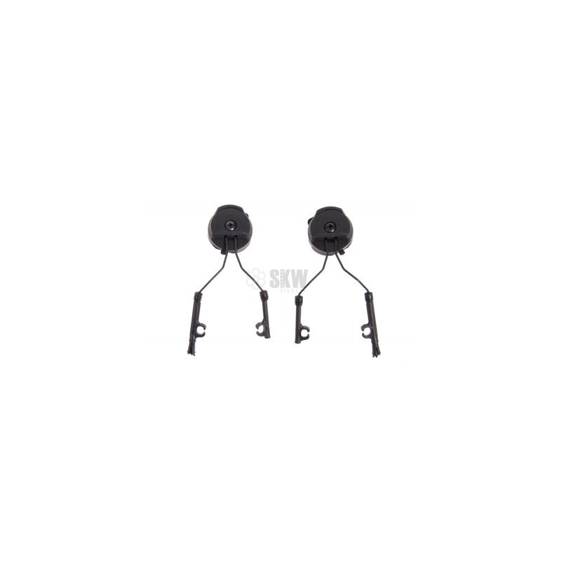 SISTEMA ANCLAJE CASCO ZCOMT PARA AURICULARES COLOR NEGRO