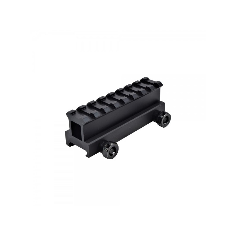 JS-TACTICAL RAIL ELEVADOR 1 PULGADA (25,4mm) PICATINNY/WEAVER 8 SLOT (JS-S16)