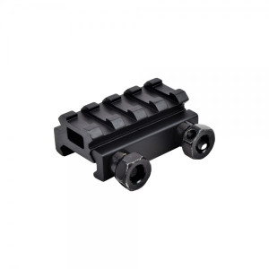 JS-TACTICAL RAIL ELEVADOR 1/2 PULGADA (12,7mm) PICATINNY/WEAVER 4 SLOT (JS-RTL4)