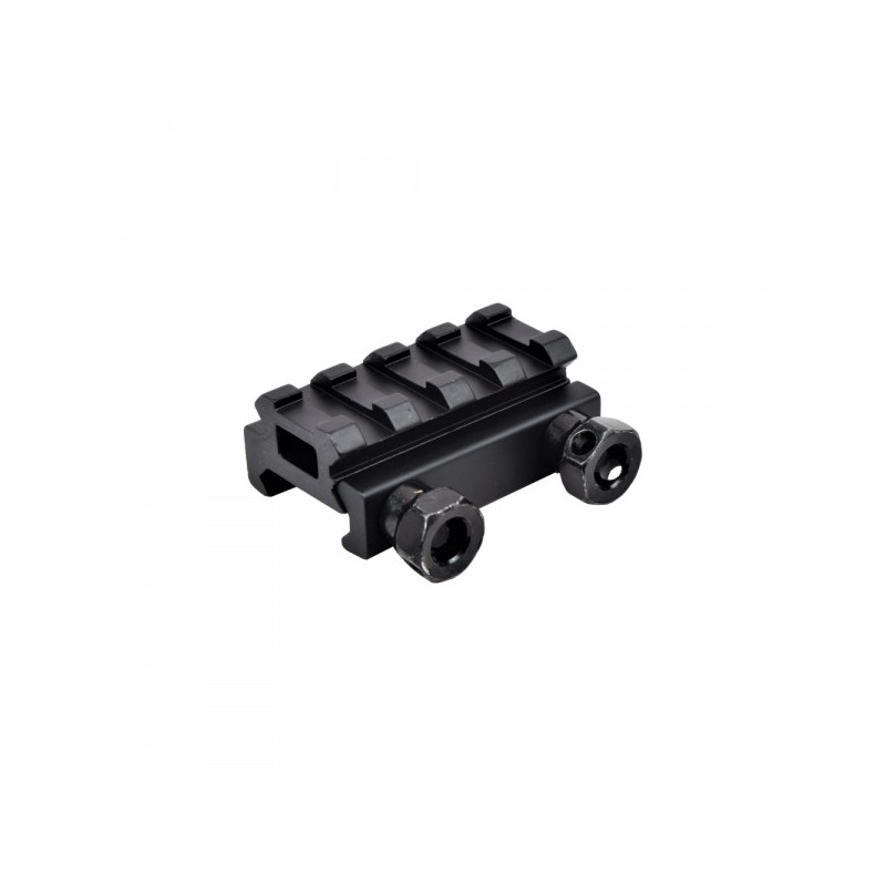 JS-TACTICAL RAIL ELEVADOR 1/2 PULGADA (12,7mm) PICATINNY/WEAVER 4 SLOT (JS-RTL4)