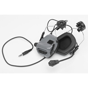 AURICULARES EARMOR TACTICAL HEARING PROTECTION HELMET VERSION EAR-MUFF - GRAY